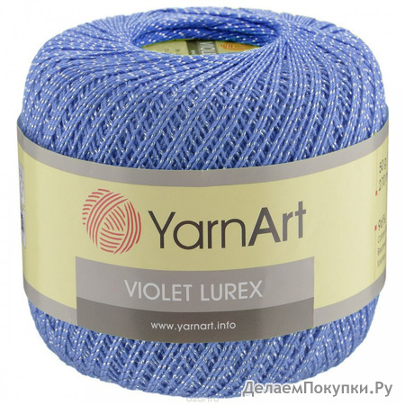    (Violet lurex duz)  YarnArt
