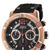 Elini Barokas ELINI-20003-RG-01 Spirit Chrono Black Rubber and Dial Rose-Tone Case