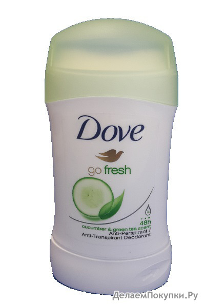 -  DOVE go fresh cucumber & green tea scent, 40 