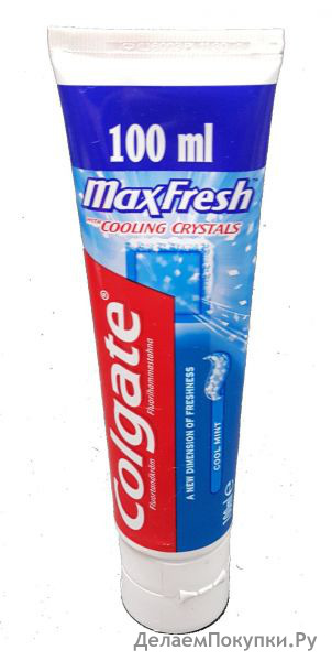   "Colgate" Maxfresh Cooling Crystals 100 