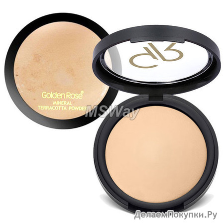 Golden Rose -   Mineral Terracotta Powder () 12