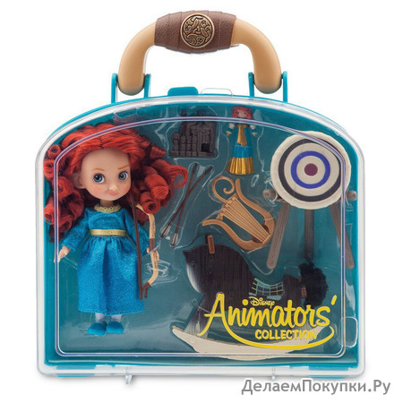 Disney Animators' Collection Merida Mini Doll Play Set - 5''