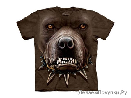 Zombie Pit Bull Face T-Shirt