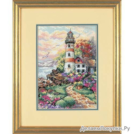 Dimensions Needlecrafts Counted Cross Stitch, Beacon At Daybreak