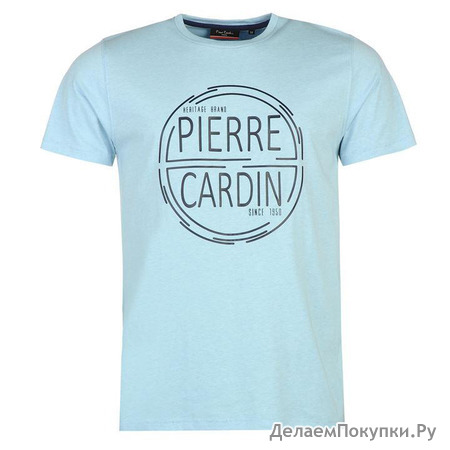 Pierre Cardin Print T Shirt Mens