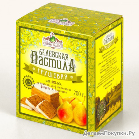 Белёвская пастила "Грушевая", 200 г