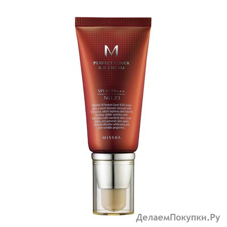 MISSHA M Perfect Cover BB Cream No.23 Natural Beige SPF42 PA+++ (50ml)