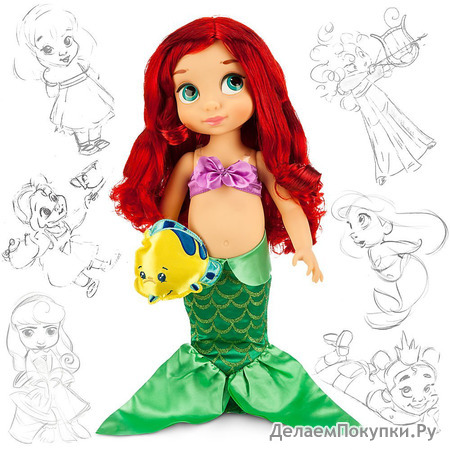 Disney Animators' Collection Ariel Doll - 16 Inch