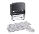Штамп, пласт.,самонаборный,5-строчный Printer 30-Set,2 кассы, русифицированный (аналог 4912/DB)