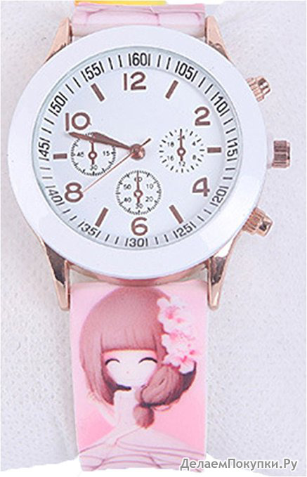 Bozz Easy Read Young Girls Children Kids Watches For Over 10 Years Old, Colorful Princess Silicon Strap
