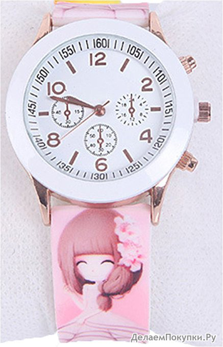 Bozz Easy Read Young Girls Children Kids Watches For Over 10 Years Old, Colorful Princess Silicon Strap
