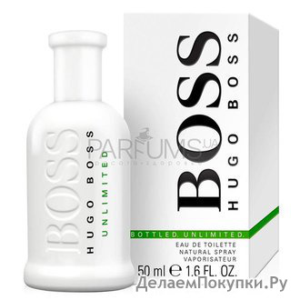 HUGO BOSS  "№6 unlimited" белый матовый флакон  men 100ml