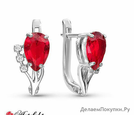 Серебряные серьги 512
