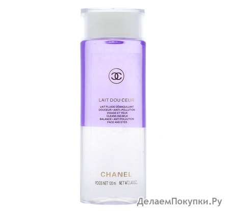 Chanel      "Lait douceur" 120 ml