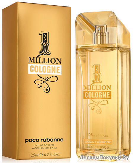 PACO RABANNE "1 MILLION cologne" men 100 ml