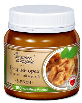 Грецкий орех тертый Урбеч 300 гр.