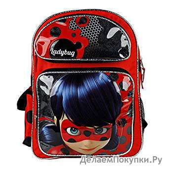 Nickelodeon Miraculous Ladybug 16" School Backpack