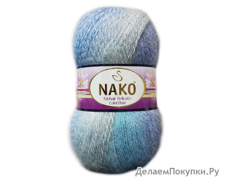 MOHAIR DELICATE COLORFLOW - NAKO