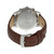 Seiko Men's Chronograph Beige Dial Brown Genuine Leather