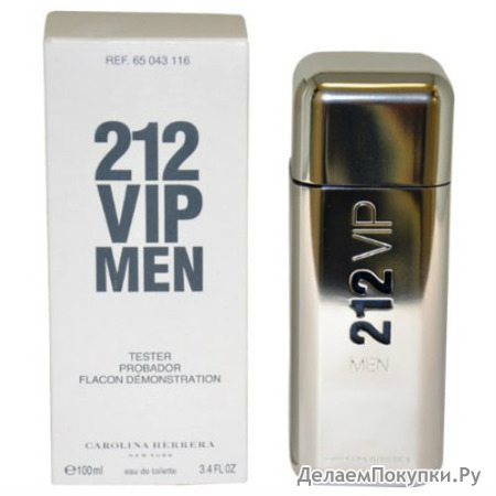 Carolina Herrera 212 VIP MEN TESTER