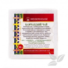 Чай братских народов плитка 50 грамм / Камчатский чай