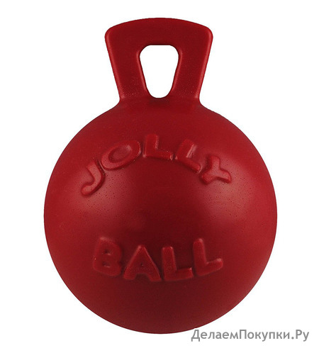 Jolly Pets Tug-n-Toss - Heavy Duty Chew Ball w/ Handle