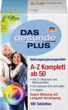 A-Z Komplett ab 50 Tabletten    Q10      Z Komplett,    50 , 100 