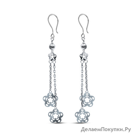 Серебряные серьги Артикул: 	ср925р-500094000