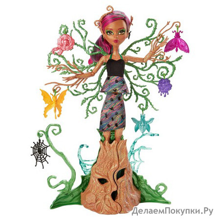 Monster High Garden Ghouls Treesa Thornwillow Doll, 14.5"