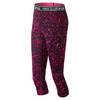 new balance Women's Pink Ribbon Printed Accelerate Capri