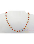     , 70 , 15 ,  - 5 ,  .; Rudraksha beads in silver, 70 cm, 15 g, D - 5 mm, MAHAbazar.ru