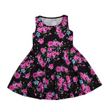 Goodtrade8® Toddler Girls Flower Tutu Dress Summer Sleeveless Skirt A-Line Princess Dress Little Kids Sundress