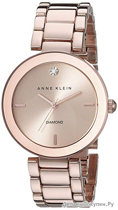 Anne Klein Women's Rose Goldtone Bracelet Watch