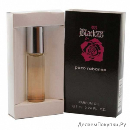 Paco Rabanne Black XS perfume oil 7ml