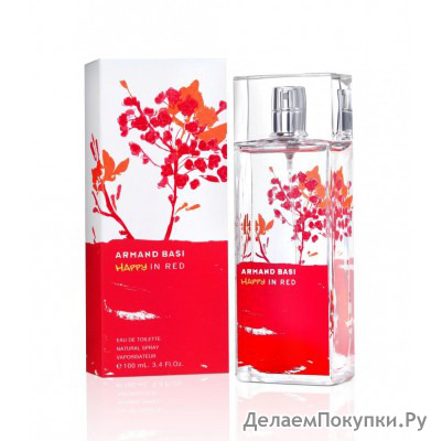 ARMAND BASI HAPPY IN RED FOR WOMAN 100ML