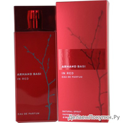 ARMAND BASI IN RED EAU DE PARFUM FOR WOMAN 100ML