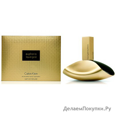 CALVIN KLEIN EUPHORIA LIQUID GOLD EAU DE PARFUM 100ML