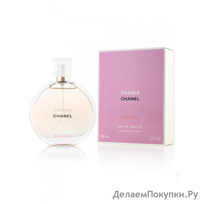 CHANEL CHANCE EAU VIVE EAU DE TOILETTE 100ML