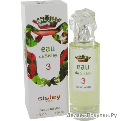   SISLEY EAU DE SISLEY 3 EAU DE TOILETTE 100ML