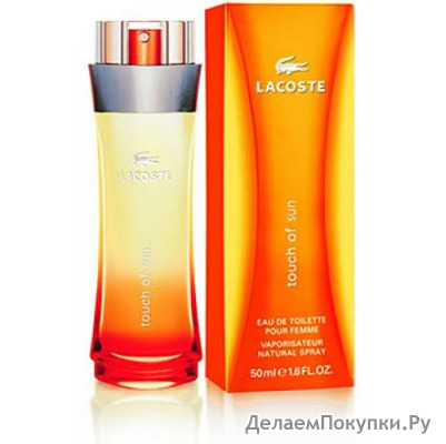 LACOSTE TOUCH OF SUN 90ML