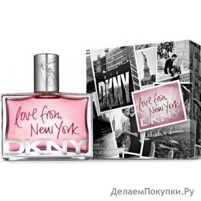 DKNY LOVE FROM NEW YORK FOR WOMEN 90ML