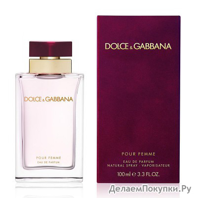 DOLCE & GABBANA POUR FEMME EAU DE PARFUM 75ML