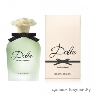 DOLCE GABBANA DOLCE FLORAL DROPS EAU DE TOILETTE 75ML