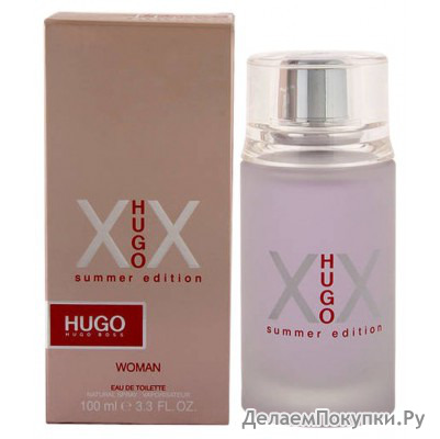   HUGO BOSS XX SUMMER EDITION EAU DE TOILETTE 100ML