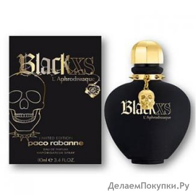 PACO RABANNE BLACK XS L APHRODISIAQUE FOR HER 80ML