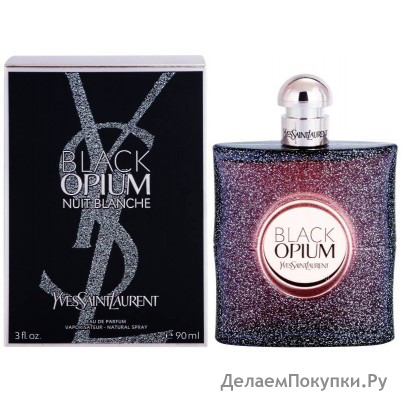 YSL BLACK OPIUM NUIT BLANCHE EAU DE PARFUM 90ML