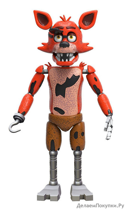 Funko Five Nights at Freddy's Articulated Foxy Action Figure, 5"