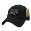 Rapid Dominance American Flag Embroidered Washed Cotton Baseball Cap