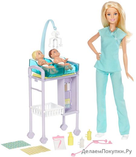 Barbie Baby Doctor Playset