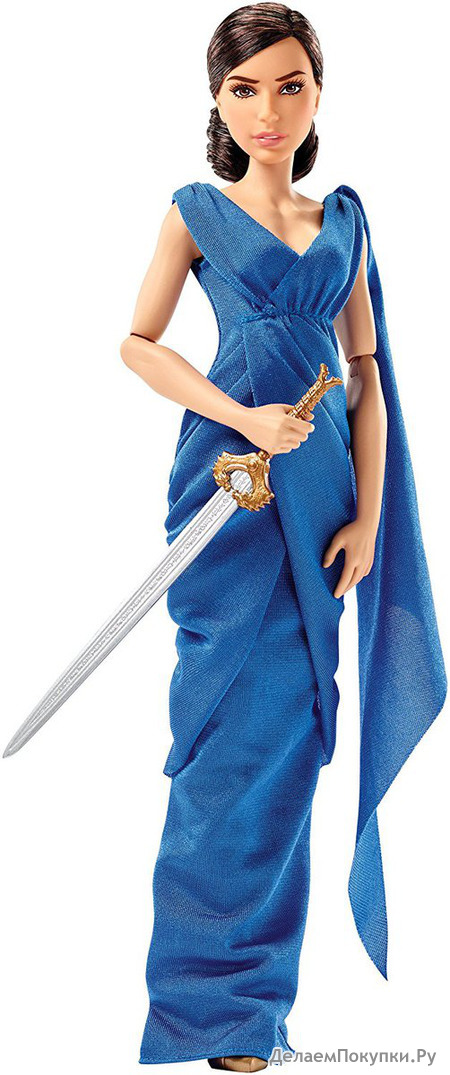 DC Wonder Woman Diana Prince & Hidden Sword Doll, 12"
